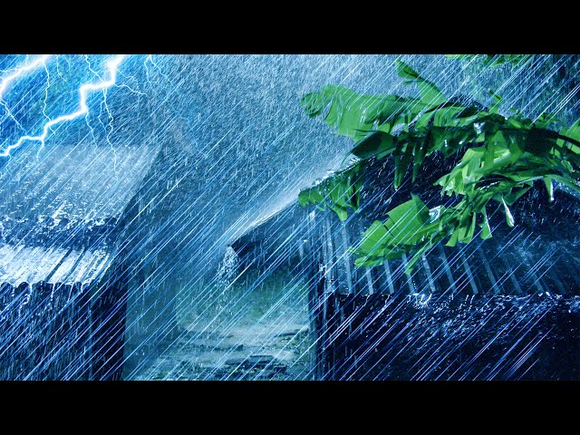 Rain Sounds for Sleeping -  Thunderstorm Rain Sounds for Deep Sleep