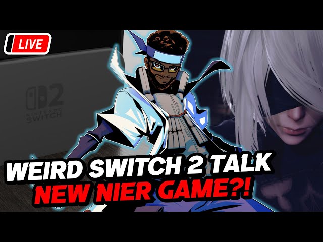 NEW Nier Game Announcement Incoming?! Switch 2 Power / Name Controversy + Q&A! - PE LIVE!