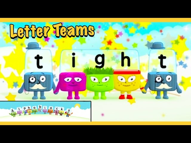 Alphablocks - Word Magic "T-IGH-T" (Yellow Level Step 9)