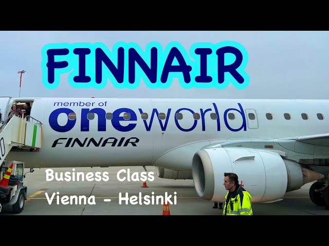 FINNAIR Business Class / Vienna - Helsinki (AY1472) / Embraer 190