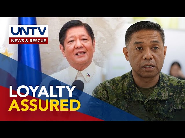 Gen. Brawner assures AFP’s full support to Pres. Ferdinand Marcos Jr.