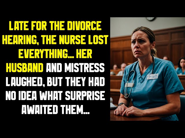 Late for the Divorce Hearing, the Nurse Lost Everything