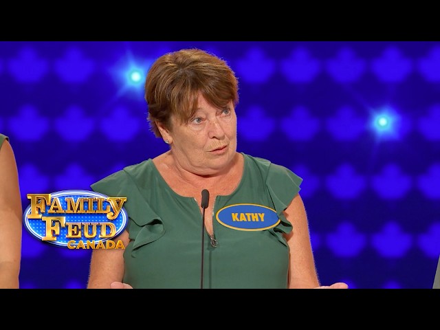 Sometimes One is Better than Ten | Family Feud Canada