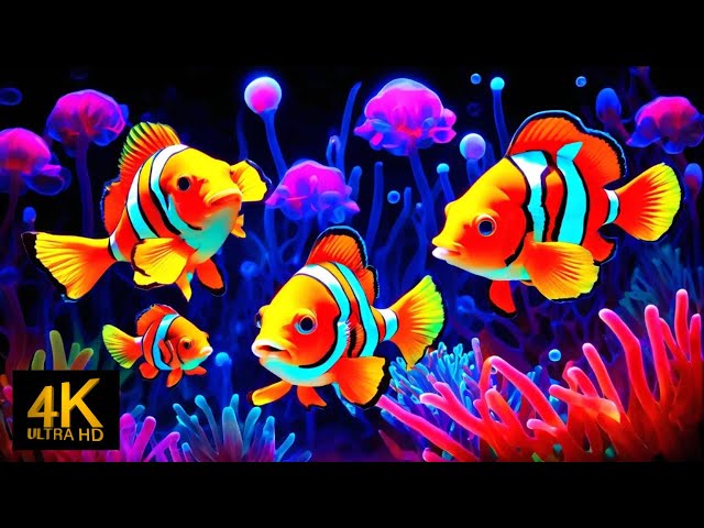 The Best 4K Aquarium - Explore the Stunning World of Sea Jellyfish and Beautiful Coral Reef Fish. #8