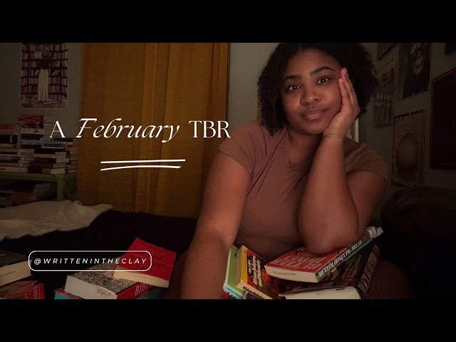 I’m Back On Booktube! | A February TBR 🤎