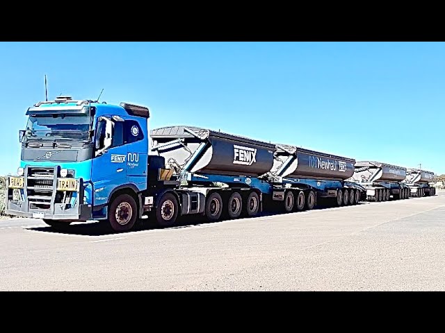 Road Trains and Trucks in Australia