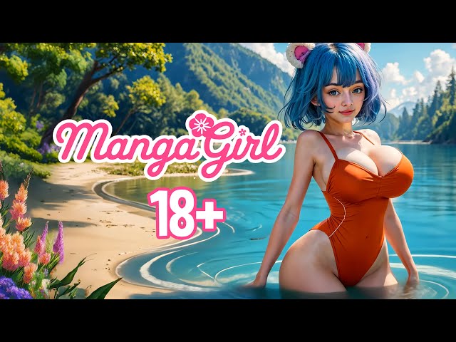 18+ Manga Girl - Uncensored Emo Music Video | #manga #mangagirl #aiart