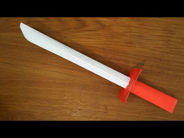 How To Make a Paper Samurai sword - Easy Tutorial