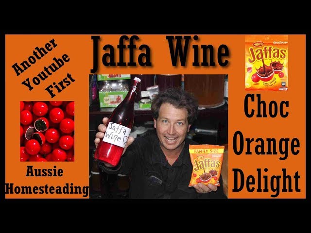 Jaffa Wine - Choc Orange WIne Primary Fermentation