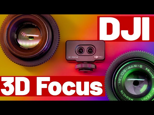 Make any manual lens AUTOFOCUS! - DJI 3D Focus on DJI Ronin RS2