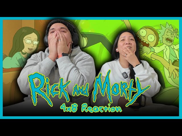 *RICK AND MORTY* BLIND REACTION | 4x8 | The Vat of Acid Episode