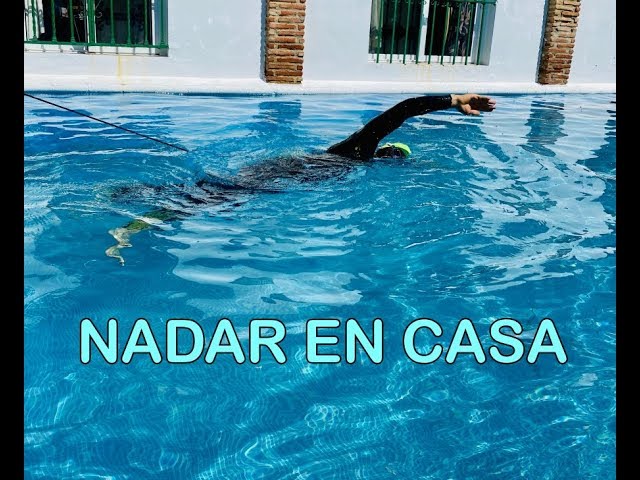 NATACION ESTATICA -  NADAR EN CASA  - NADATLON