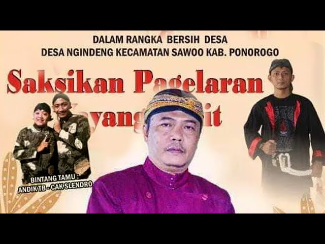 🔴LIVE KI EKO KONDHO PRISDIANTO | ANDIK TB CS | DS NGINDENG KEC. SAWOO KAB. PONOROGO