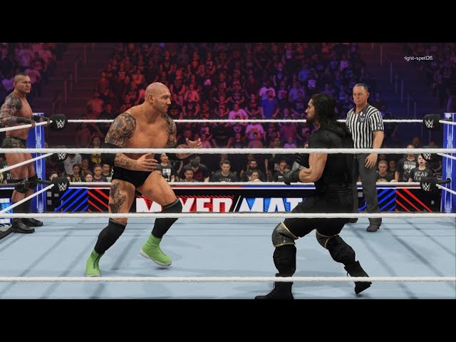 WWE Randy Batista  comes face to face with the shield