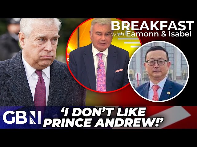 Eamonn Holmes TEARS Into Prince Andrew Amid China Spy Controversy: 'I've got TOO MANY Stories!'