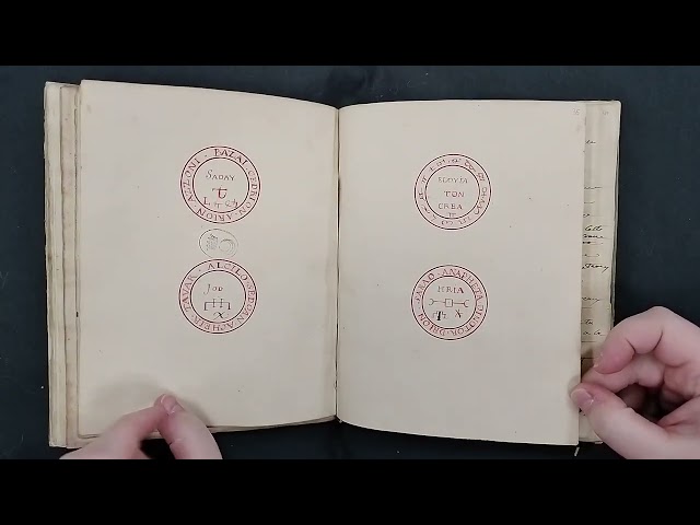 Penn Library's Ms. Codex 1669 - [Works on spirits and their sigils]. (Video Orientation)