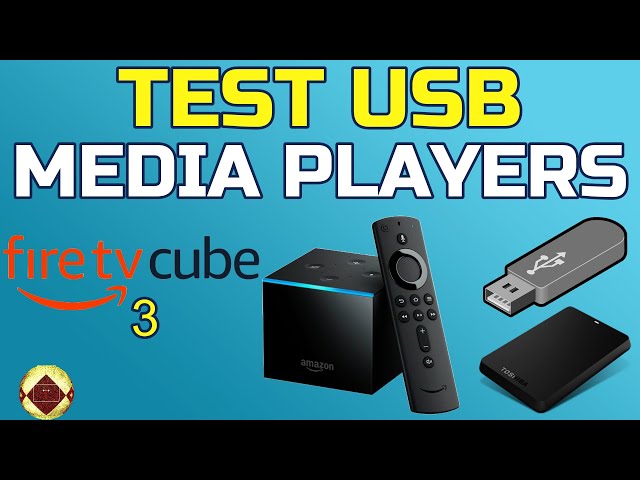 Cómo Usar USB en Fire TV Cube 3rd Gen Mira Películas 4k HDR de Pendrive  Disco Externo Media Players