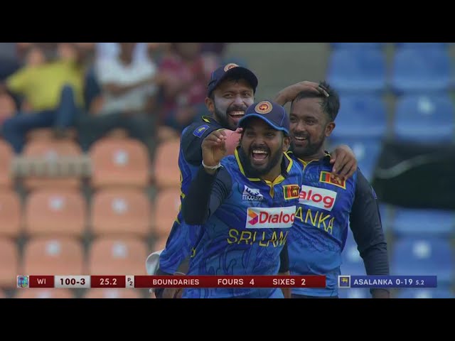 Sri Lanka vs West Indies 1st ODI Highlights | Asalanka 77, Madushka 69 | SL Take 1-0 Lead