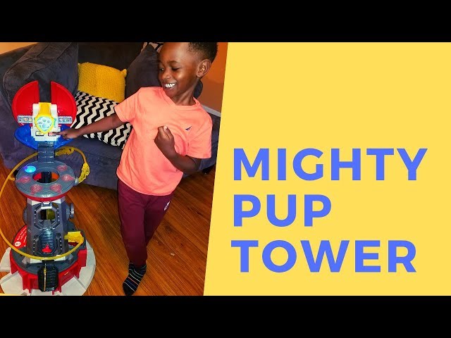 Unboxing:  Paw Patrol Mighty Lookout Tower