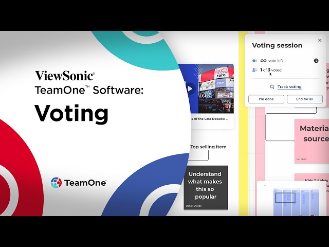 ViewSonic TeamOne™ Software: Voting