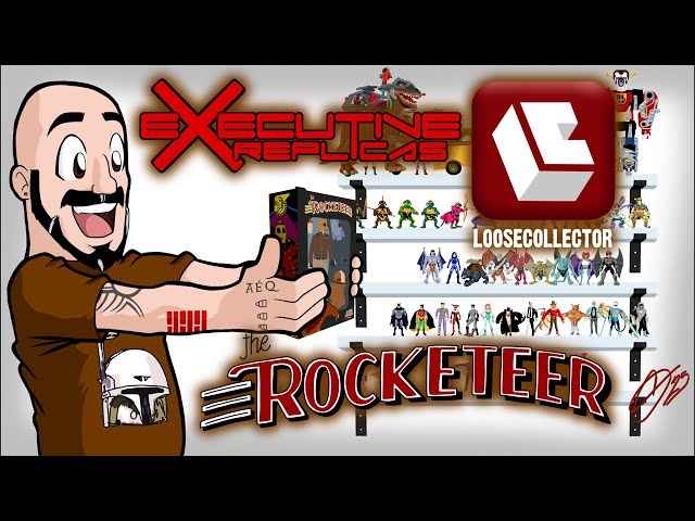 TENIME’s Toys!! Executive Replicas/Loose Collector Iconic Heroes The Rocketeer Review