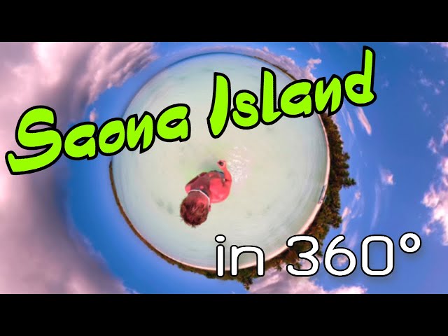 Saona Island, Domincan Republic in 360