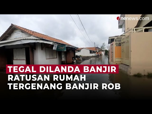 Ratusan Rumah di Tegal Terendam Banjir Rob | OneNews Update