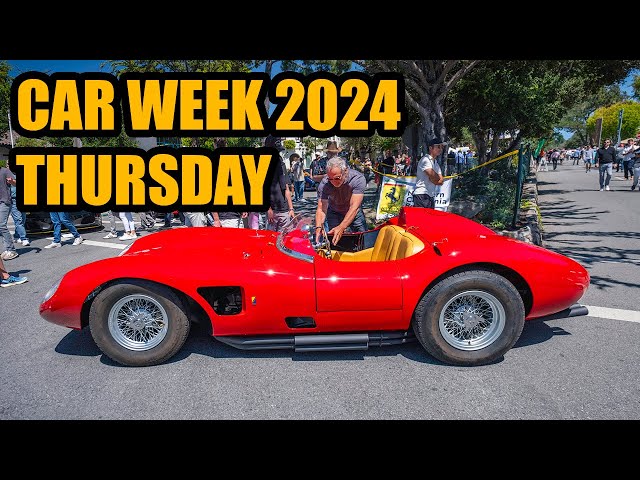 Car Week 2024 Thursday