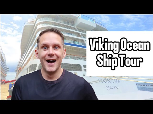 Viking Sea Ocean Cruise Ship COMPLETE TOUR (360º virtual reality)