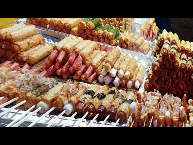 Amazing Skills Fish Cake Master | Korean Street Food