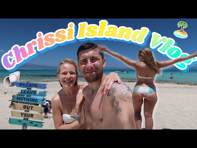 CHRISSI ISLAND VLOG | Chrissi Island Adventure CRETE Vlog | Swimming In The Ocean 😍