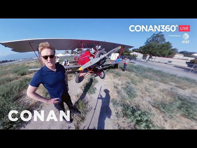 CONAN360° LIVE Highlight: Behind The Scenes Of The Cold Open | CONAN on TBS