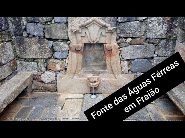 FONTE das ÁGUAS FÉRREAS 🇵🇹 Braga - Portugal #fonte