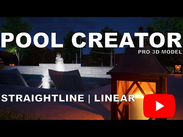 The Chase Pool - Pool Creator Pro 3D Model