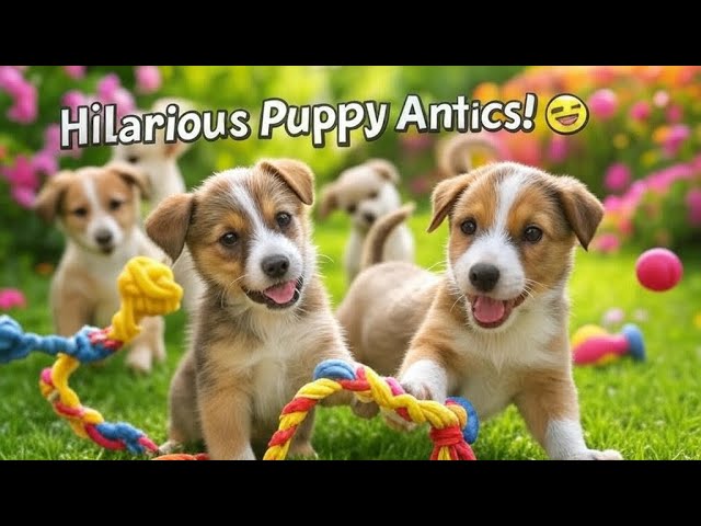 Funny Puppies Try Not To Laugh Challenge | Cute and Funny Puppies 2025