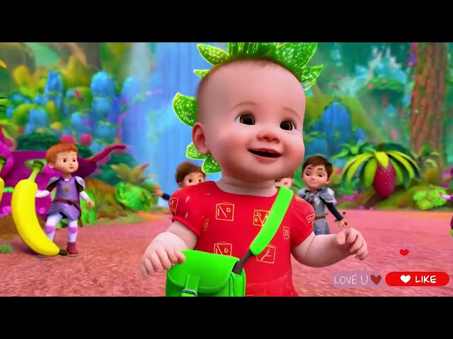 Cute Baby Strawberries, Kid Songs, Nursery Rhymes | Viral Shorts & Live