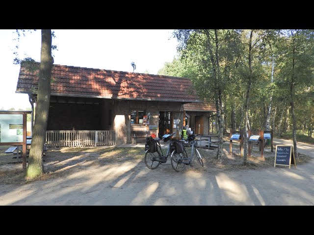 #Radfahren, 50 km, 360°-Vid. vom Kloster Burlo zu den Flamingos im Zwillbrocker Venn