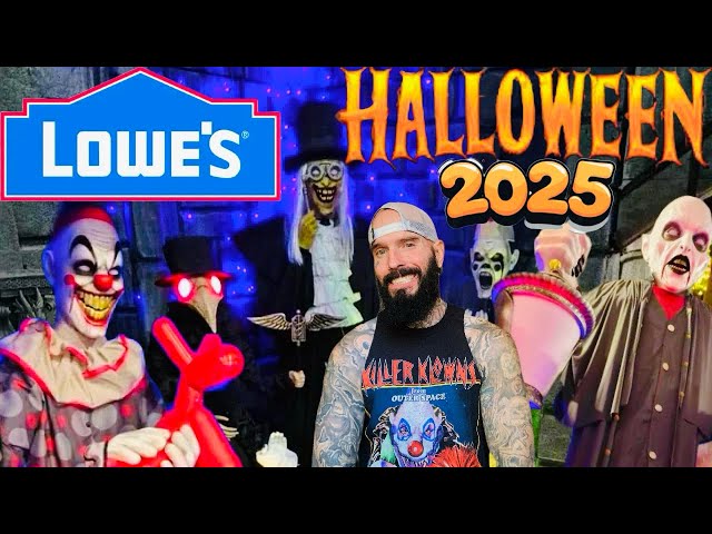 Lowes 2025 Halloween Animatronics Reveal | Full Demos & Descriptions