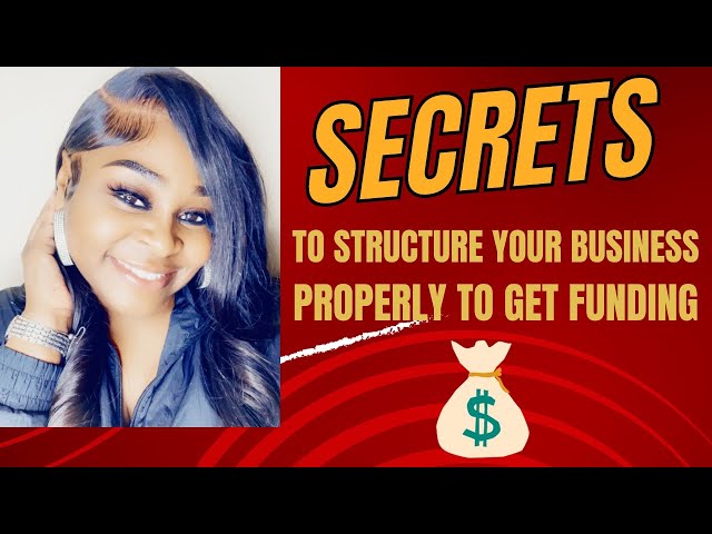 Maximize Funding Potential: PROVEN BUSINESS STRUCTURE tactics in 30 - 90 Days!