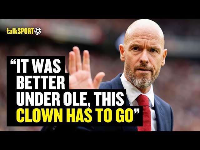 "This CLOWN Has To GO!" 🤡🍿  Man United Callers SLAM 'BLIND SQUIRREL' Erik ten Hag As A 'Cup Manager'