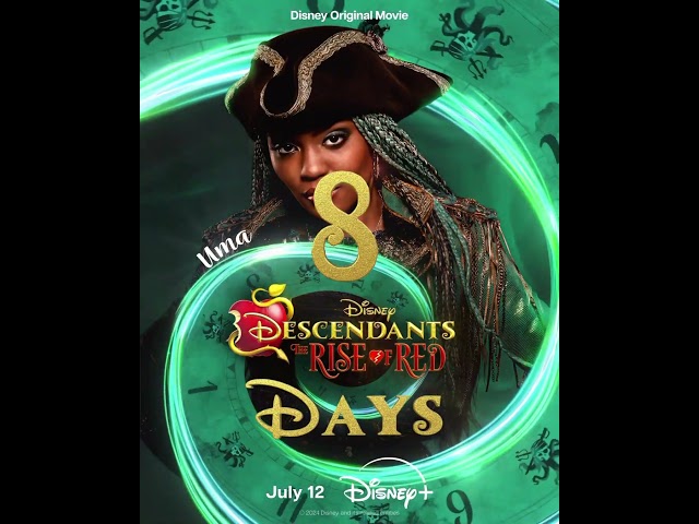 8 Days | Descendants the Rise of Red |  #descendants #disney