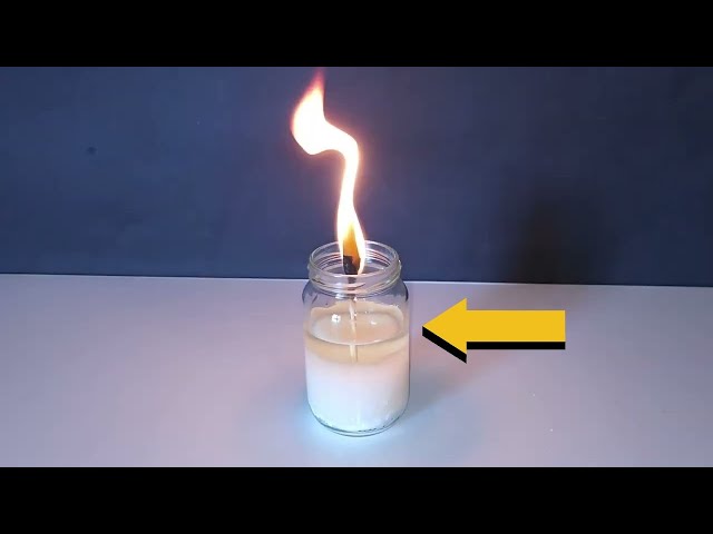 I Built a Lamp Using Only Salt and Oil