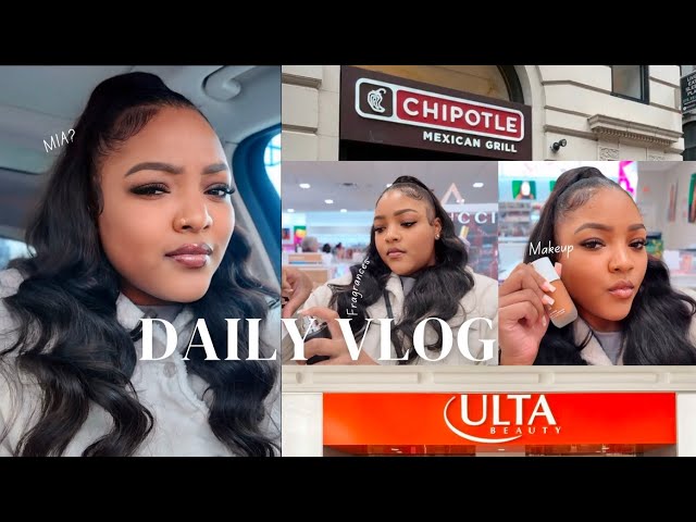 VLOG: Spend The Day With Me | Where Have I Been? | Chipotle | Ulta | Fragrance Shopping | Car Wash