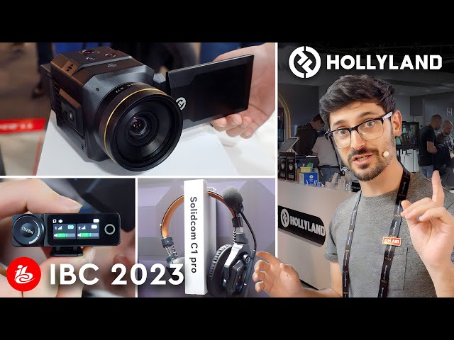 NEW All-In-One Live Streaming Camera | Hollyland at IBC2023