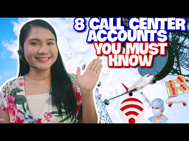 8 ACCOUNTS YOU MIGHT HANDLE AS A CALL CENTER AGENT | CALL CENTER ACCOUNTS YOU MUST KNOW 💯