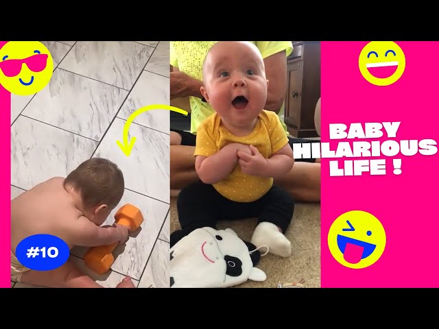 Super Funny & Hilarious Moments Baby's Life 😂 #10