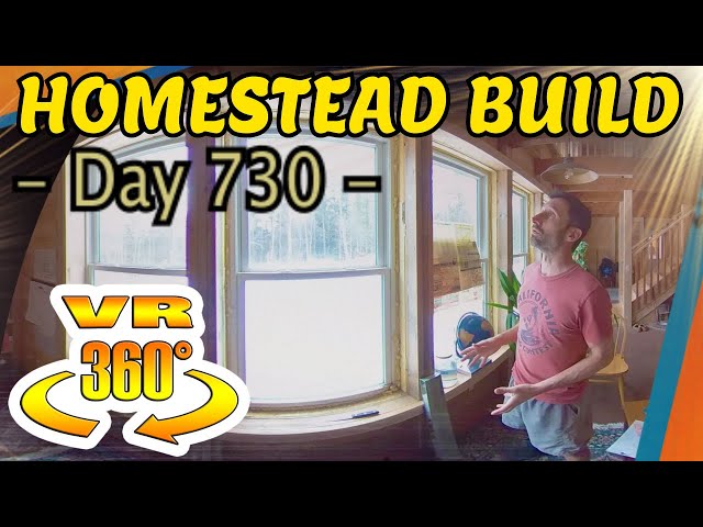 Homestead Building - Prepping to Frame Around Windows, JustBlinds.com