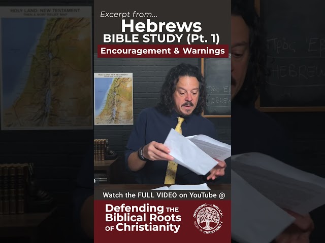 Encouragement and Warnings in Hebrews #biblestudy