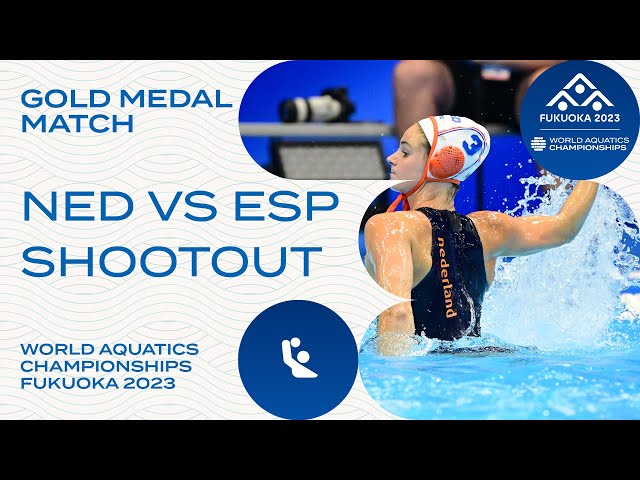 Gold Medal Shootout! | Netherlands vs Spain | World Aquatics Championships Fukuoka 2023