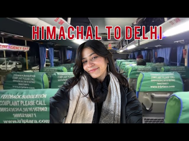 Himachal to Delhi 😍 Dharamshala Himachal